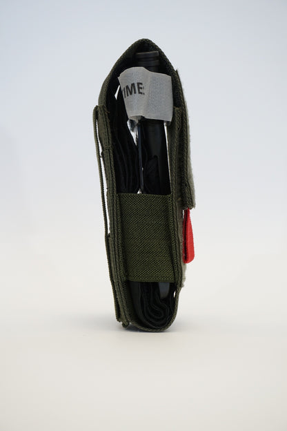 Universalus turniketo (TQ) dėklas